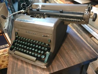 Vintage typewriter