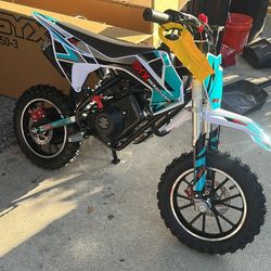Fully Auto Kids 57cc Dirt Bike Gas Only