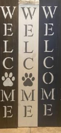 3ft Welcome Sign