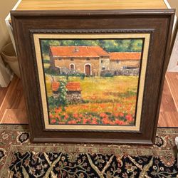 Provincial Farmhouse Painting By Rosenbaum Fine Art Boca Studio