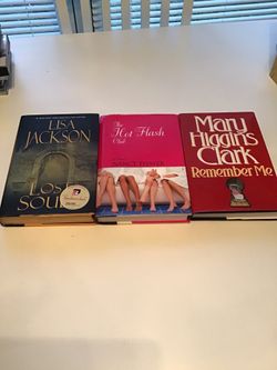 Hardcover books (3)