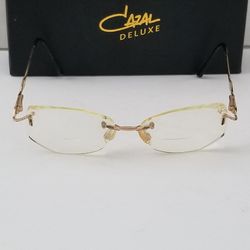Vintage Cazal Rimless Eyeglasses Frames
