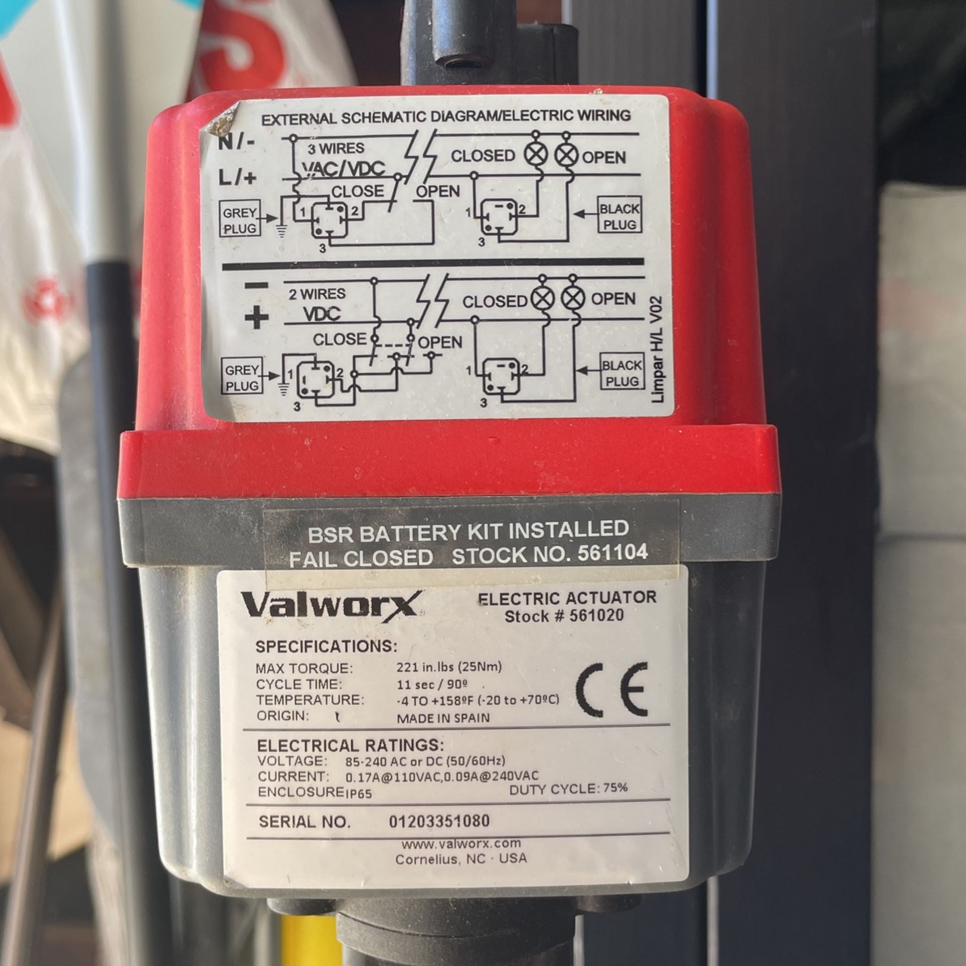 Valworks Electric Actuator