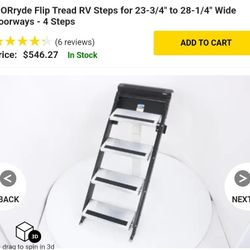 Morryde Flip RV Steps