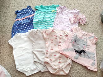 FREE FREE FREE GIRLS 3-6 MONTHS CLOTHING