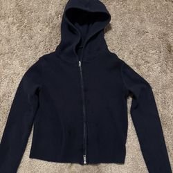 Brandy Melville zip up sweater jacket