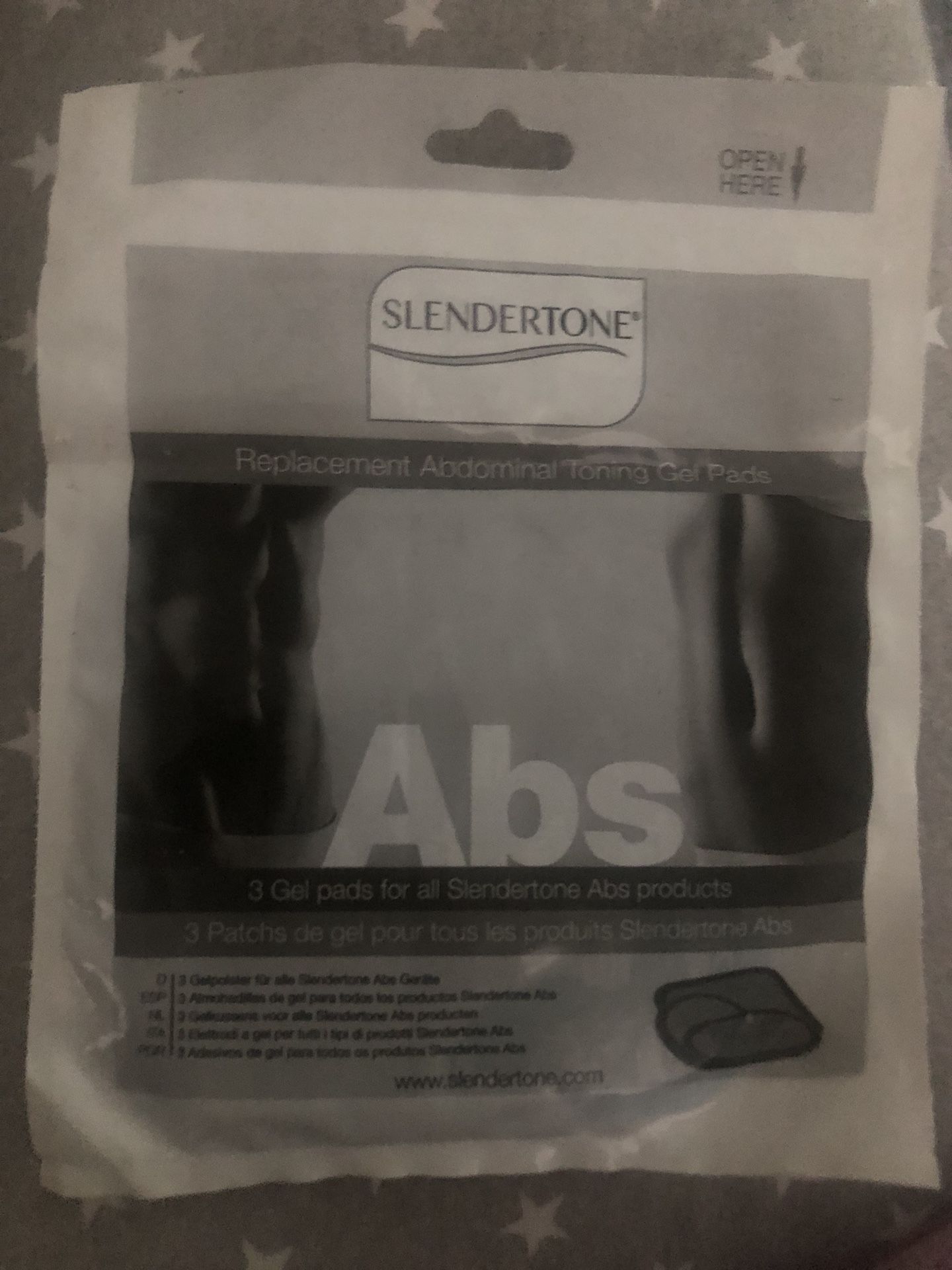 Unopened - New SLENDERTONE replacement Pads (3)