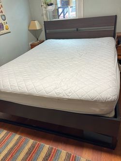 Queen bed frame