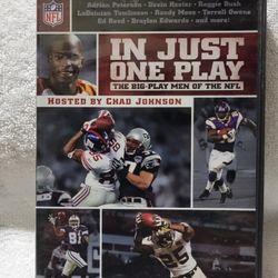 In Just One Play, The Big-Play Men of the NFL by Chad Johnson (DVD)