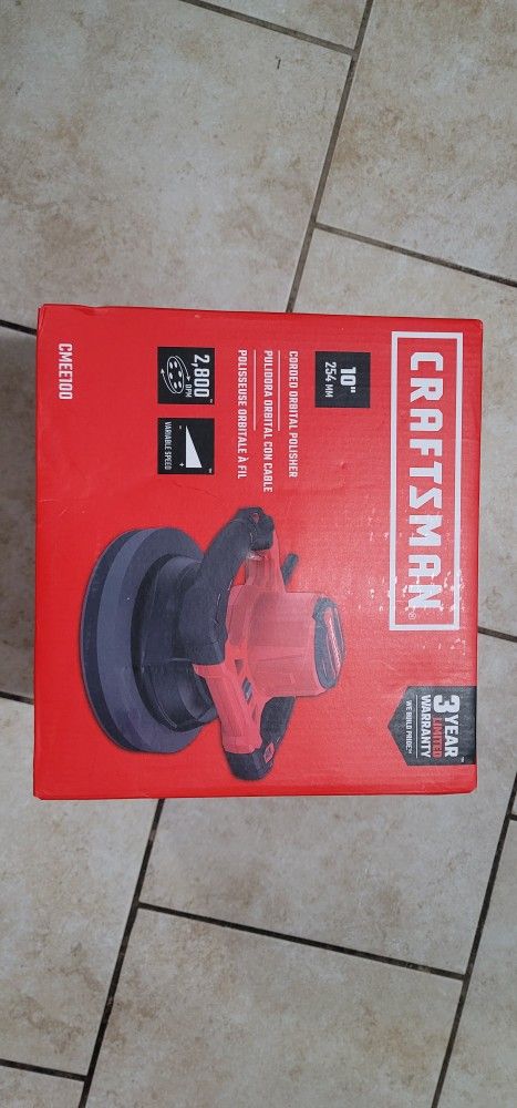 Craftsman Corded Orbital Polisher