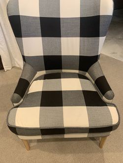 Buffalo Check Accent Chair