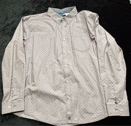 Men XL Cody James Core LS Button Down Shirt Geometric Print