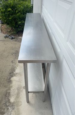 7FT Stainless Steel Commercial Work Table