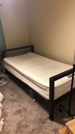 Bed with frame