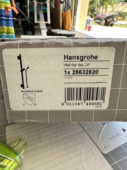 Wall Bar Set, 24” Hansgrohe