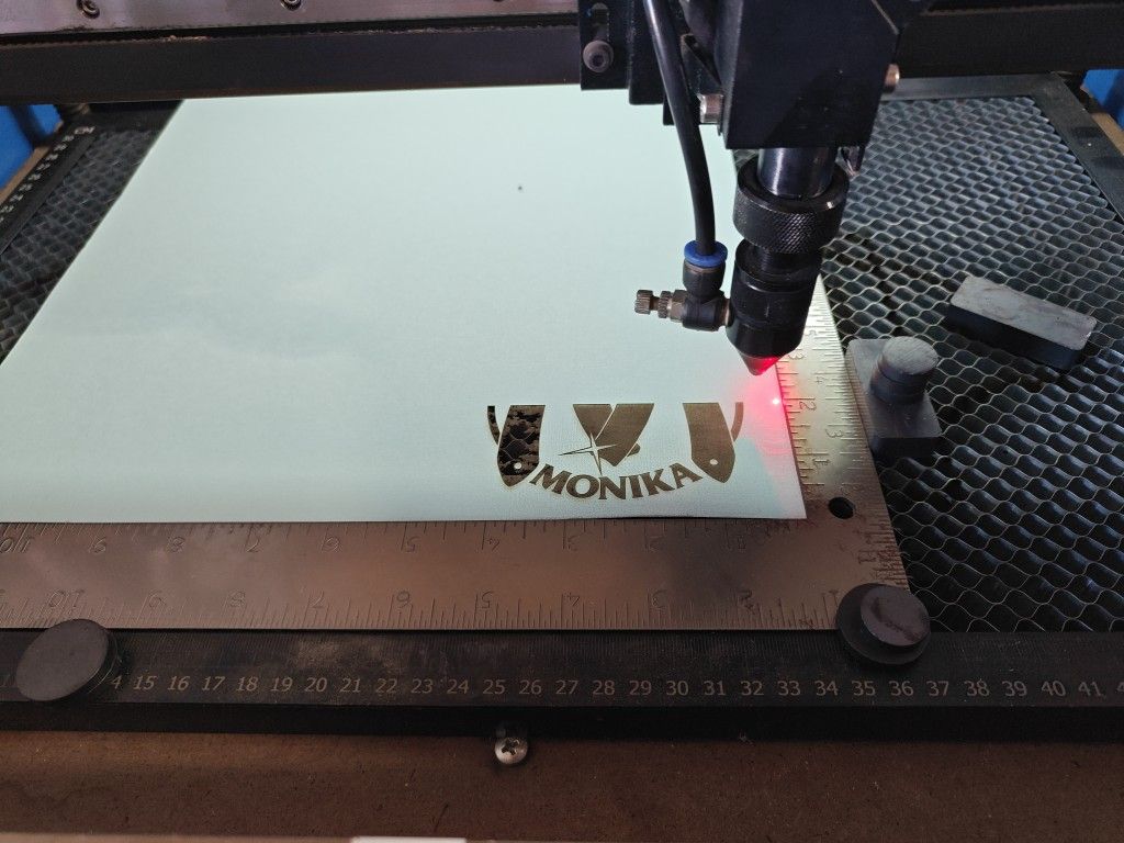 50 W Laser Engraver Chinese 12x20 Table Size