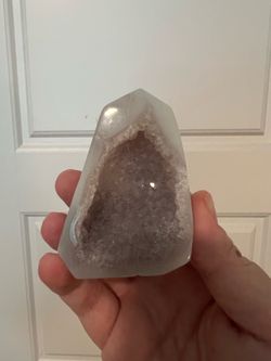 Druzy Agate Crystal Tower