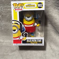 Minions Roller Skating Stewart Funko Pop