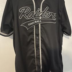 Raiders Baseball Jersey 2xl 