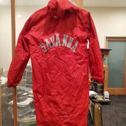 Swim Parka Used Twice Like New Furry Fleece Lined