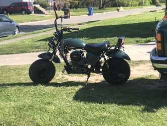 The boss mini bike ..