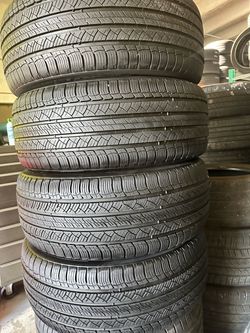 For Sale Four Tires 235/55/19 Michelin Latitude Tour In new condition with 90% Tread no patch 2025