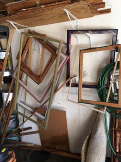 Wooden frames