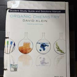Organic Chemistry 