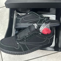 Travis Scott Black Air Jorden Size 9.5