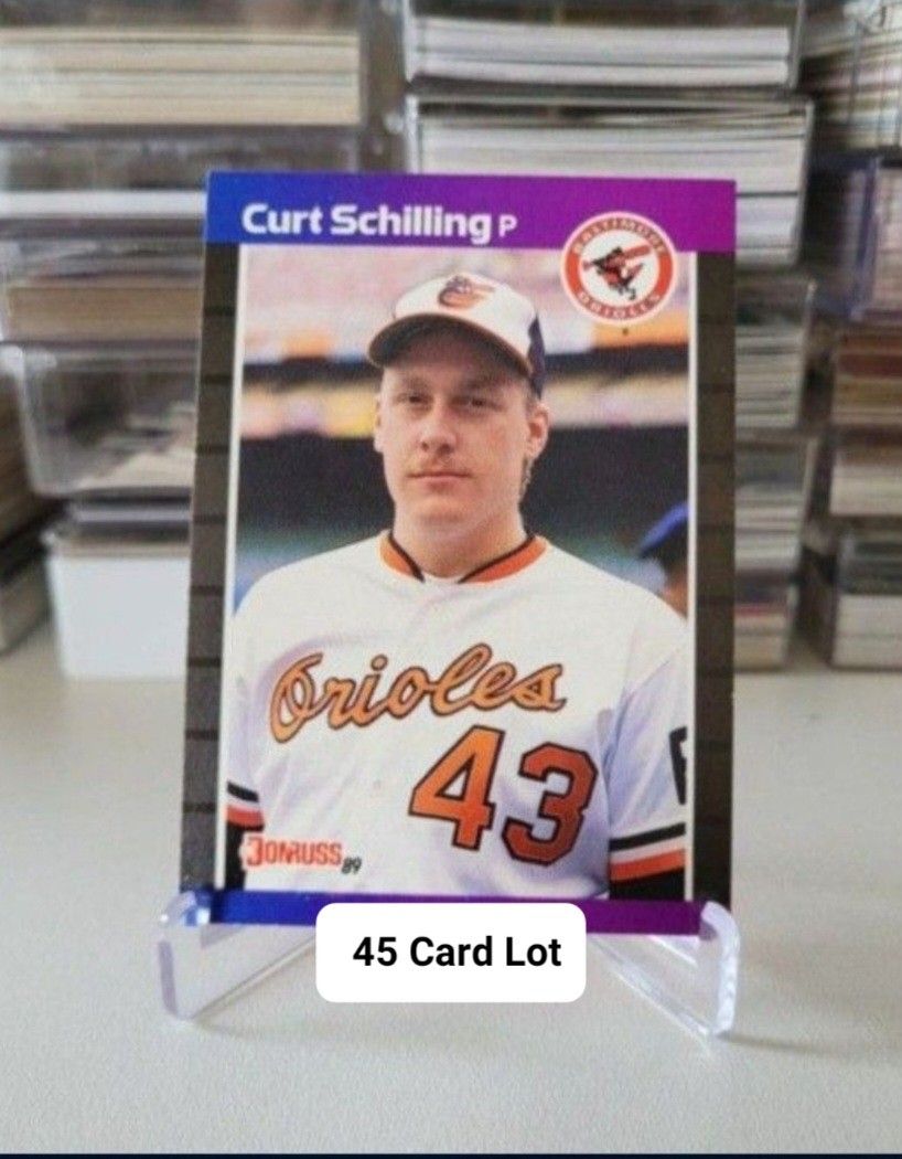 ⚾️ 45 Card Lot - SP Curt Schilling Cards