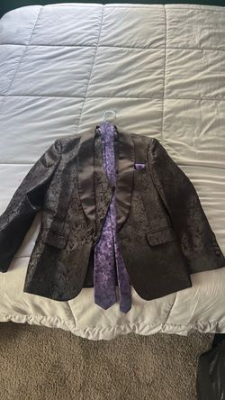 3 Piece Suit All Black