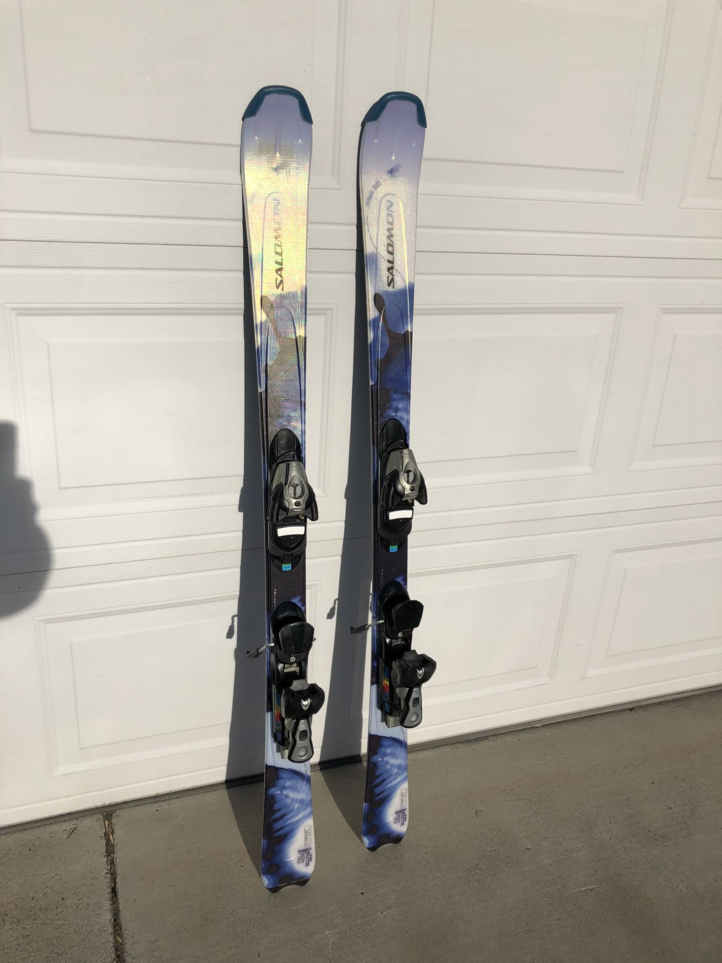 Salomon Siam 55 Skis 134 cm w/Salomon C609 bindings