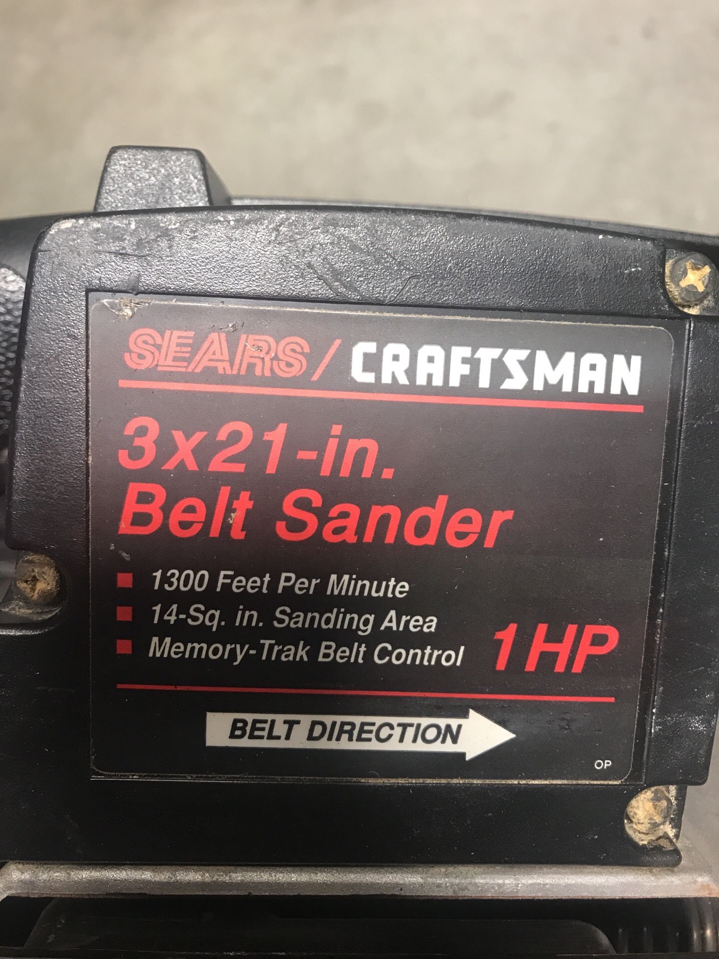 Craftsman sander