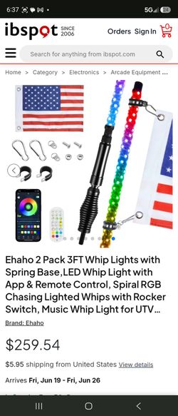 3ft Ehaoh whip light