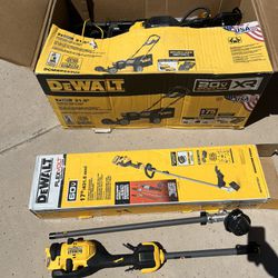 DEWALT 20 Volt Combo Trimmer And Lawnmower (tool Only)