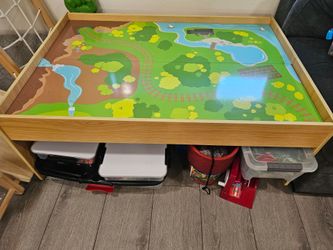 Activity train table toddler kid