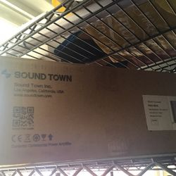 Sound Town 180w 6zone Commercial Professional Amplifier With Bluetooth