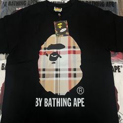 Brand New Bape Shirt Size Medium & Large with Bag and Tags 