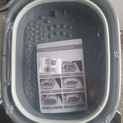 New And Package Collapsible Foot Bath Basin $12 Firm