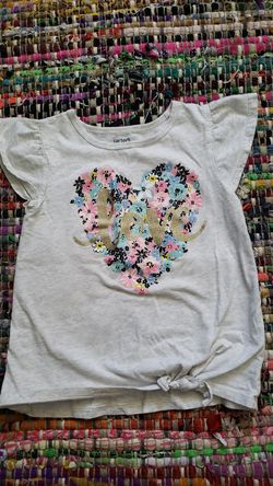 Toddler baby girl babygirl kid blouse tshirt size 4 / 5