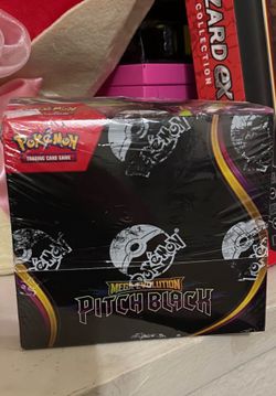 Pokemon center Pitch black Booster box