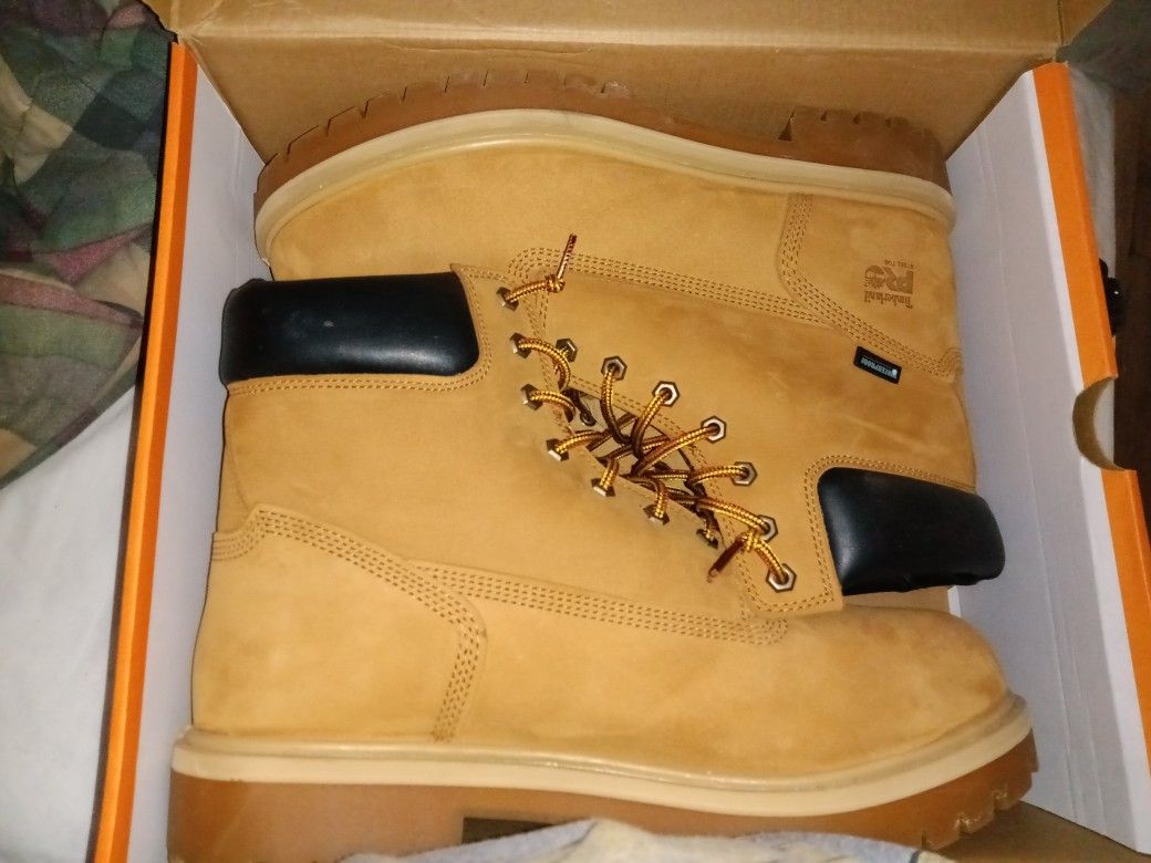 Timberland Steel Toe Boots 