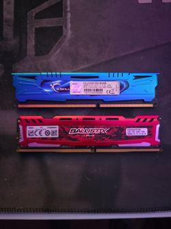 Computer RAM: Crucial Ballistix Sport LT, G.SKILL Ares Series
