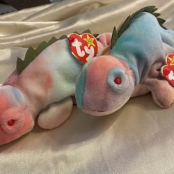 Two Iggy Ty BEANIE BABIES ❤️
