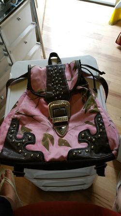 Realtree Pink Camo Backpack/purse