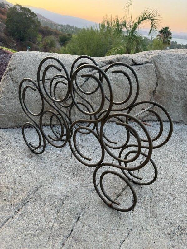 Nice Wine Rack! Holds 8 Bottles
