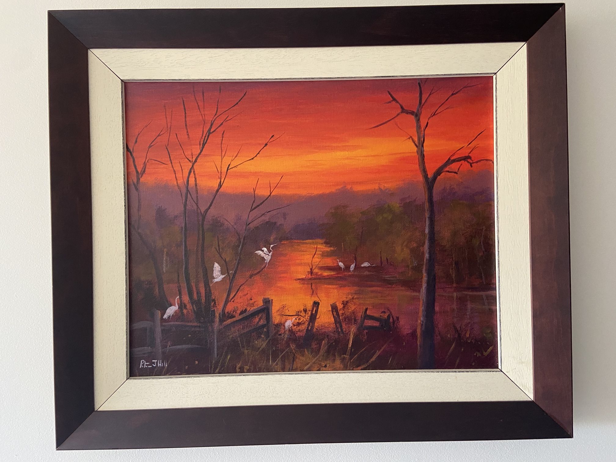 Original Sunset Painting from Australia