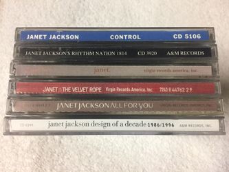 JANET JACKSON CD LOT