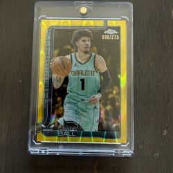 topps chrome nba lamelo gold out of 275