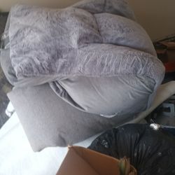 UGG Gray Bean Bag Chair